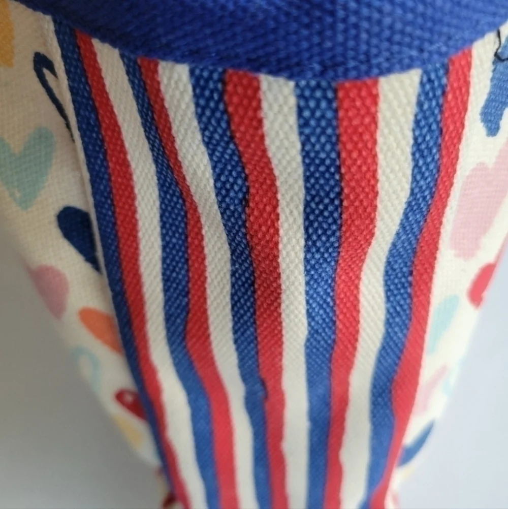 BRIGHTON  NWT RED WHITE AND YOU MINI TOTE .
